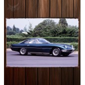 Металлическая табличка Lamborghini 350 GTV